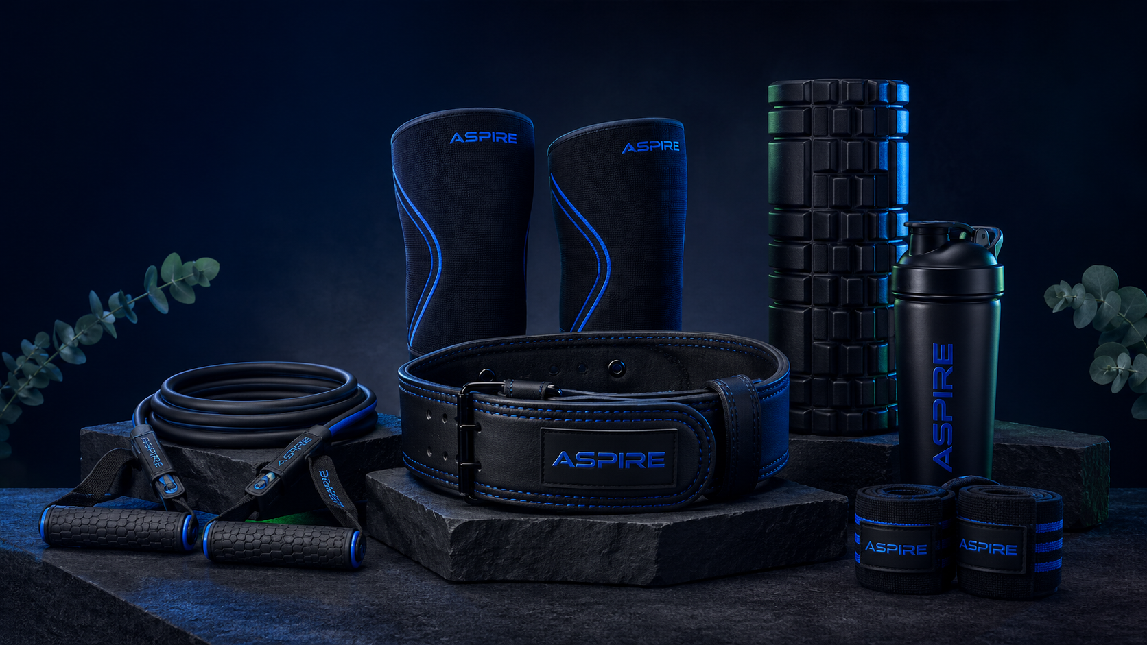 Aspire gym and training accessories range